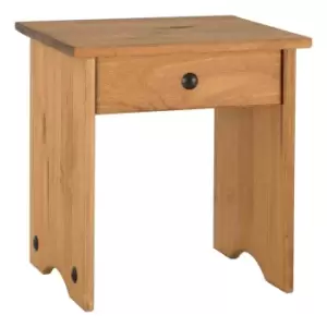 Seconique Corona Dressing Table Stool - Distressed Waxed Pine