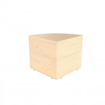 Reception Modular Corner Base Unit - Maple