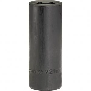 Draper Expert 1/2" Drive Hi Torq Deep Hexagon Impact Socket Metric 1/2" 21mm