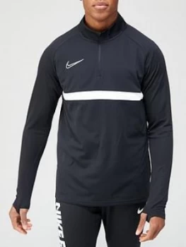 Nike Academy 21 Dry Drill Top - Black/White Size M Men