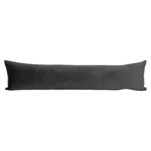 Opulence Velvet Draught Excluder Steel