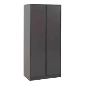 Seconique Malvern 2 Door Wardrobe - Grey