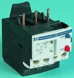 Schneider Electric Overload Relay -, 0.1 0.16 A F.L.C, 160 mA Contact Rating, 3P