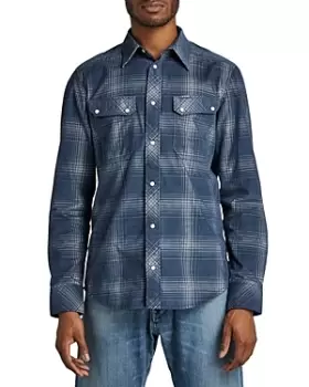 G-star Raw Worker Slim Fit Plaid Shirt