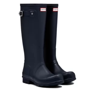 Hunter Mens Original Tall Wellington Boots Navy 8 (EU42)