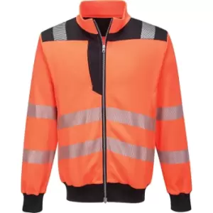 Portwest PW3 Hi Vis Sweatshirt Orange / Black 2XL