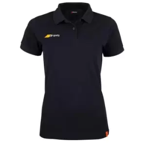 Grays Tangent Polo Shirt Womens - Black