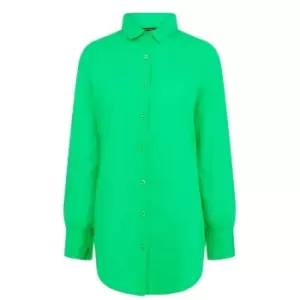 I Saw It First Button Up Shirt - Green