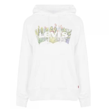 Levis Levis Graphic Batwing Hoodie - Cactus White