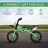 HOMCOM Balance Bike 3-6 Years Green 370-205GN