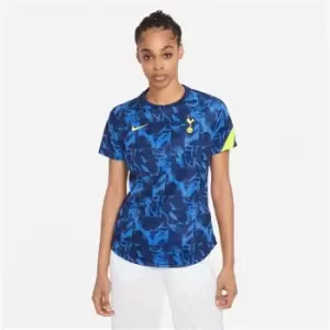 Nike Tottenham Hotspur FC Dri Fit Pre Match Drill Shirt Womens - Blue