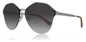 Prada PR64TS Sunglasses Silver 1BC4S1 66mm