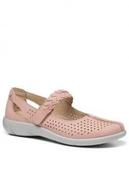 Hotter Quake Mary Jane Shoes - Blush, Size 7, Women