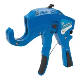 Silverline Quick-Action Plastic Pipe Cutter - 42mm