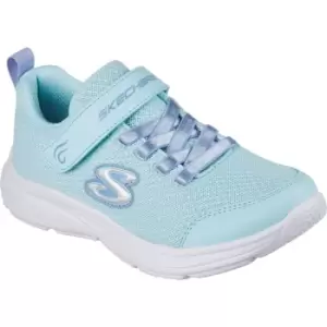 Skechers Girls Wavy Lites Blissfully Lightweight Trainers UK Size 10.5 (EU 28)