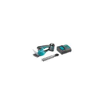 Makita - DUM111RTX 18V Li-ion LXT 110mm Grass Shears & Head Trimmer Attachment (c/w BL1850B 5.0Ah Battery & DC18RC Charger)