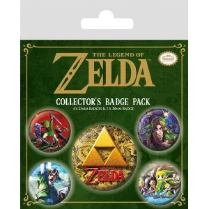 The Legend Of Zelda - Classics Badge Pack