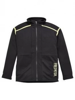 Adidas Youth Predator Track Top - Black/Yellow