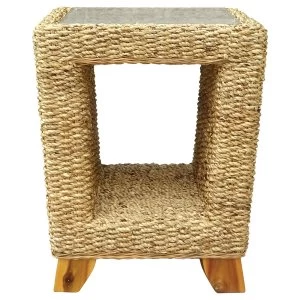 Charles Bentley Water Hyacinth Side Table