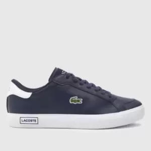 Lacoste Powercourt In Navy & White