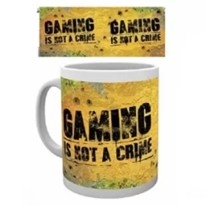 Gaming Not A Crime Mug