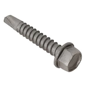 ForgeFix TechFast Roofing Sheet to Steel Hex Screw No. 5 Tip 5.5 x 60mm Box 100