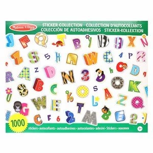 Melissa and Doug Sticker Collection Alphabet and Numbers