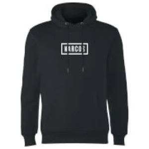 Narcos Box Logo Black Hoodie - Black - XL