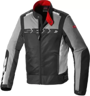 Spidi Solar Net Sport Motorcycle Textile Jacket, black-grey Size M black-grey, Size M