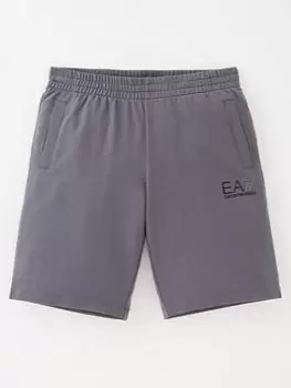 EA7 Emporio Armani Boys Core ID Jog Shorts - Irongate Size 14 Years