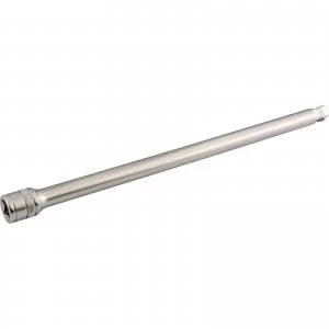 Draper 3/8" Drive Satin Chrome Wobble Socket Extension Bar 3/8" 250mm