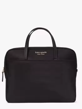 The Litter Better Sam Nylon Universal Laptop Bag - Black - One Size