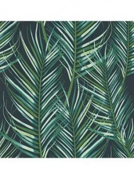 Superfresco Easy Palm Leaves Green Wallpaper