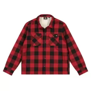 Dickies Lined Sacramento Shirt, Red