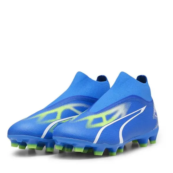 Puma Ultra Match Laceless Firm Ground Football Boots - Blue 11