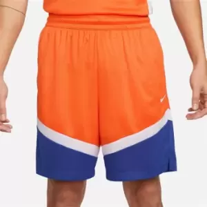 Nike Dri-FIT Icon Mens 8 Basketball Shorts - Orange