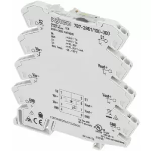 WAGO 787-2861/100-000 Single Channel 24VDC 1.0A Electronic Circuit Breaker