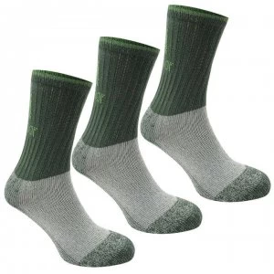 Karrimor Heavyweight Boot Sock 3 Pack Junior - Green