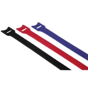 Hama Hook and Loop Cable Ties, 200 mm, coloured