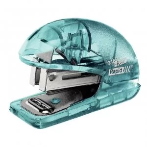 Rapid Colour&rsquo;Ice Mini Stapler F4 Blue