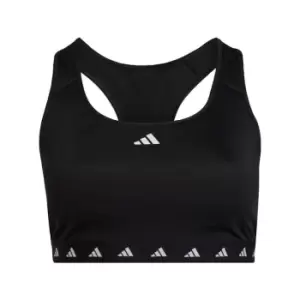 adidas Powerreact Training Medium-Support Techfit Bra (Pl - Black