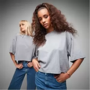 Missguided Oversized Boxy T Shirt - Grey