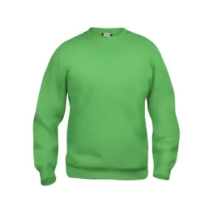 Clique Unisex Adult Basic Round Neck Sweatshirt (3XL) (Apple Green)