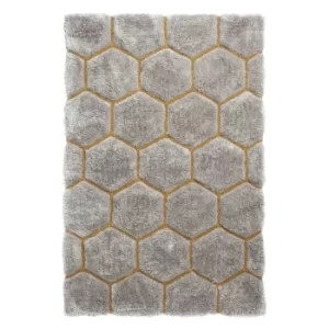 Noble House Honeycomb Rug Grey