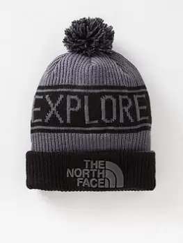 The North Face Retro Tnf Pom Beanie - Grey