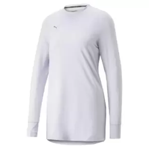 Puma Modest Long Sleeve T Shirt Womens - Purple