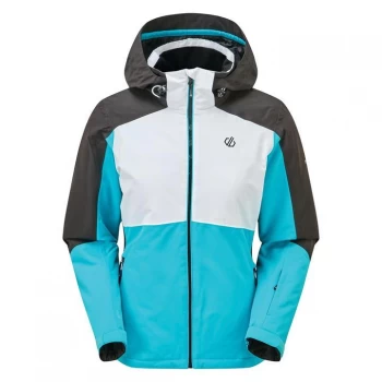 Dare2B Radiate Waterproof Ski Jacket - Azure/White