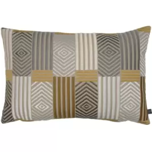 Blake Geometric Cushion Amber