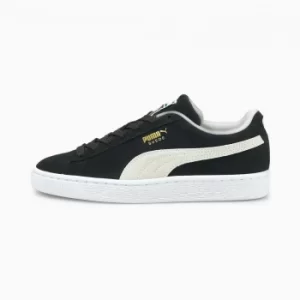 PUMA Suede Classic Xxi Youth Trainers, Black/White, size 3.5, Shoes