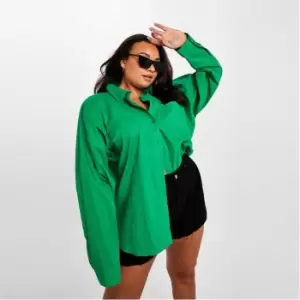 I Saw It First Ultimate Oversized Dad Shirt - Green